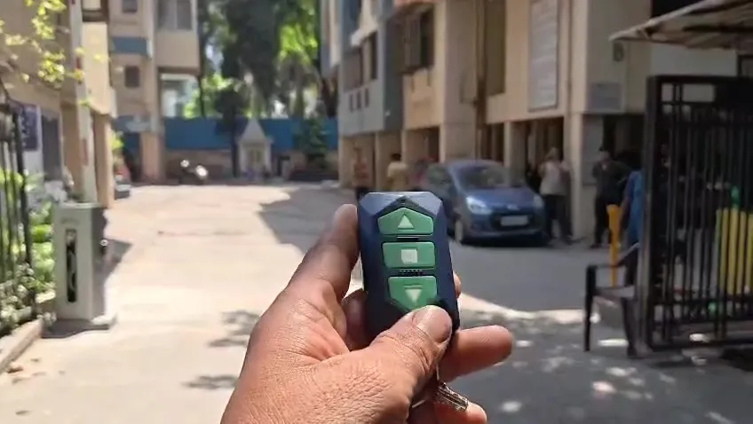 RFID and remote operated boom barrier in Pune